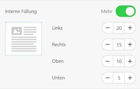 E-Mail-Breite f&uuml;r Schaltfl&auml;chen_Whitespace f&uuml;r Schaltfl&auml;chen festlegen