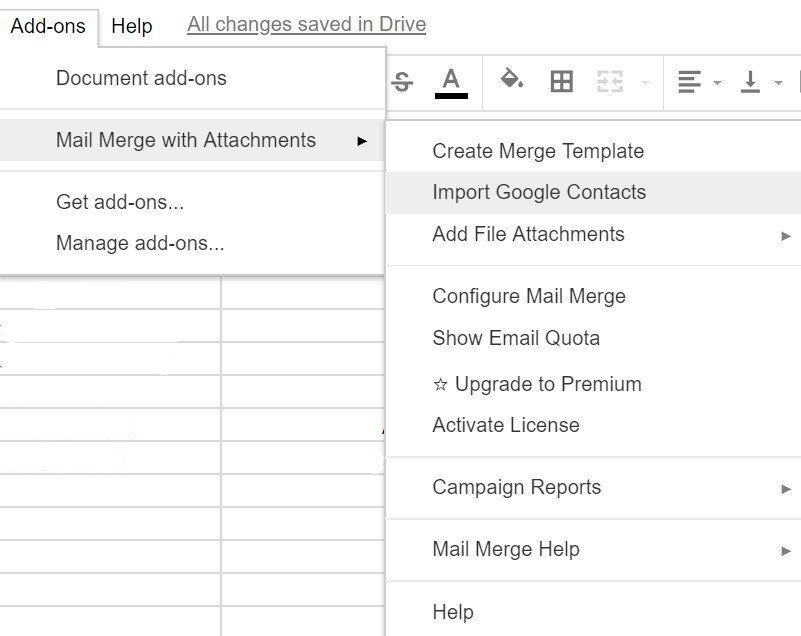 Importing Google contacts