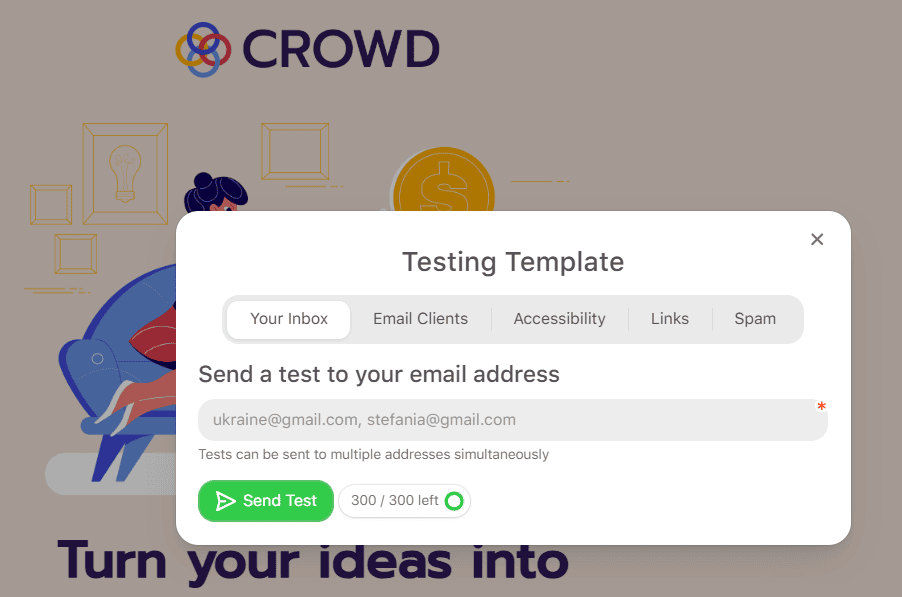 Sending emails to Outlook accounts for live tests Sending emails to Outlook accounts for live tests