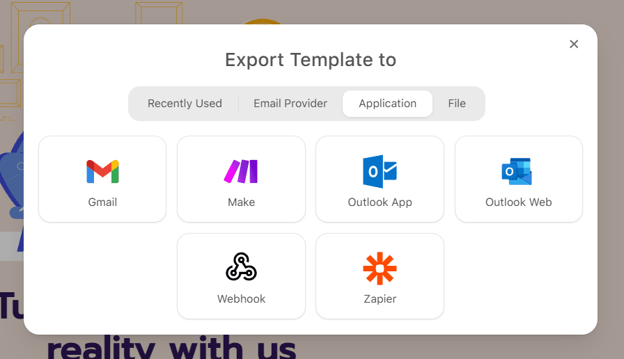 Select the Outlook app from the suggested ESPs Select the Outlook app from the suggested ESPs
