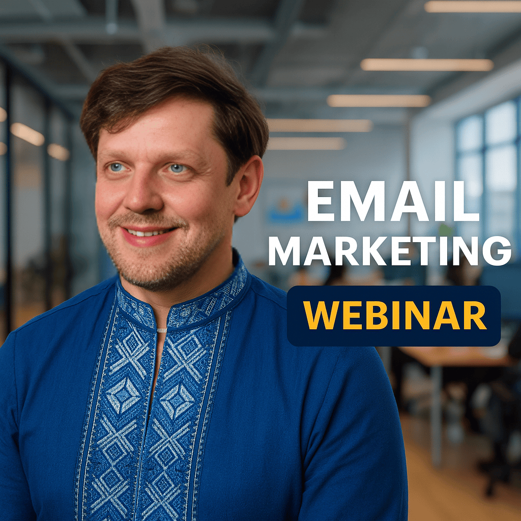 Тест генерирования GenAI-изображения с фото для промо вебинара по email-маркетингу Тест генерирования GenAI-изображения с фото для промо вебинара по email-маркетингу