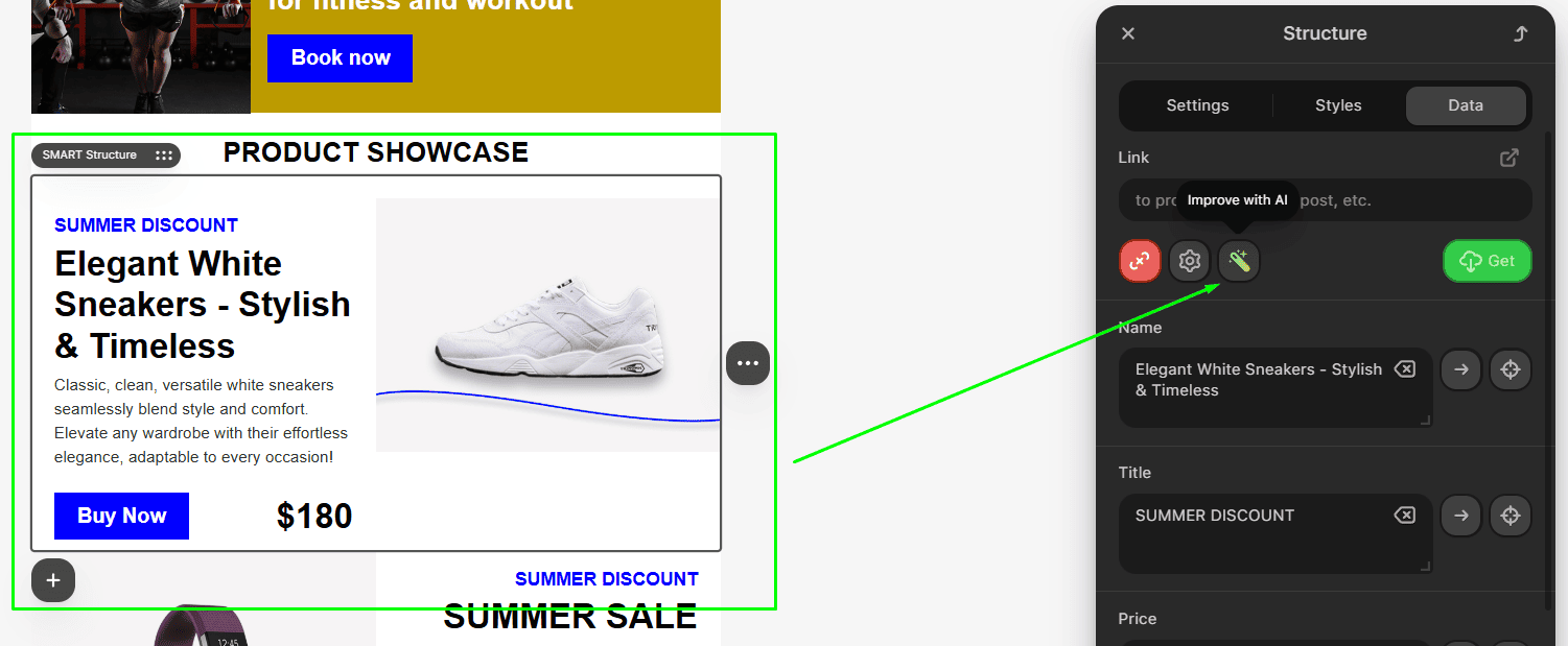 Improving email texts with AI Improving email texts with AI