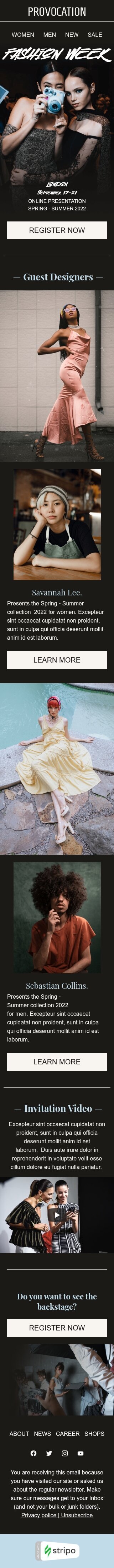 Auto-scrolling image carousels make your mobile emails compact and dynamic