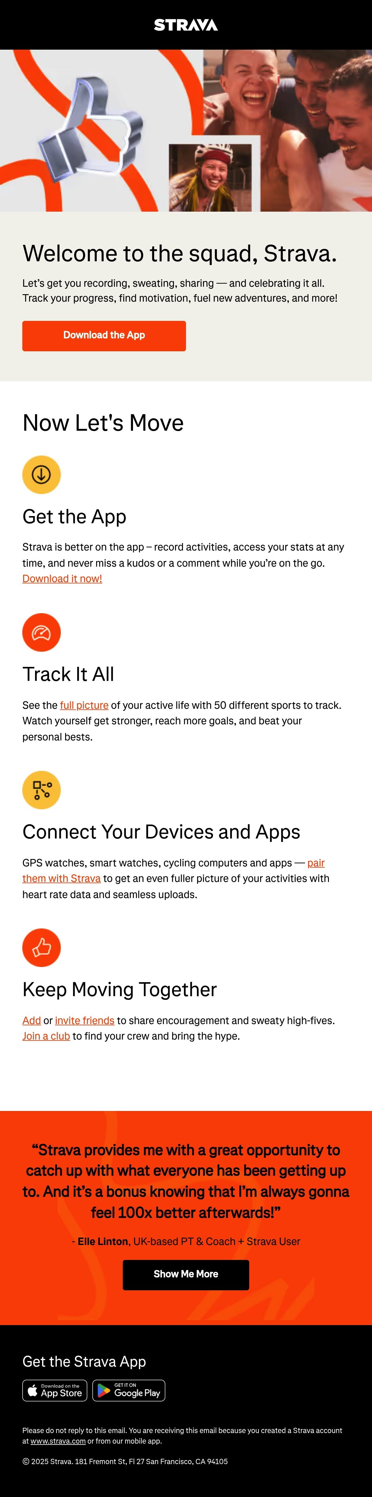 Beispiel für eine Willkommens-E-Mail für SaaS Beispiel für eine Willkommens-E-Mail für SaaS