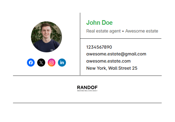 Generated signature from signature generator Generated signature from signature generator