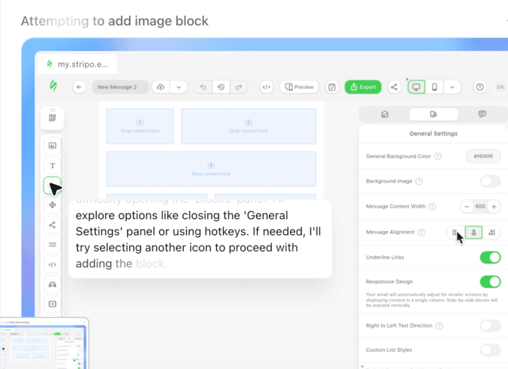 Example of using a ChatGPT-based agent to create emails Example of using a ChatGPT-based agent to create emails