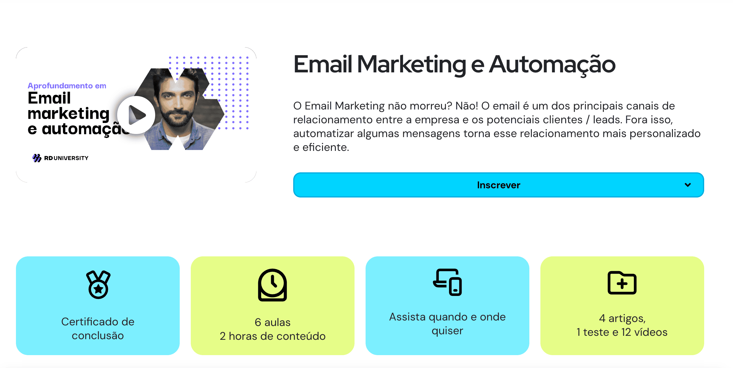 Curso de E-mail Marketing e Automa&ccedil;&atilde;o voltado para o mercado brasileiro