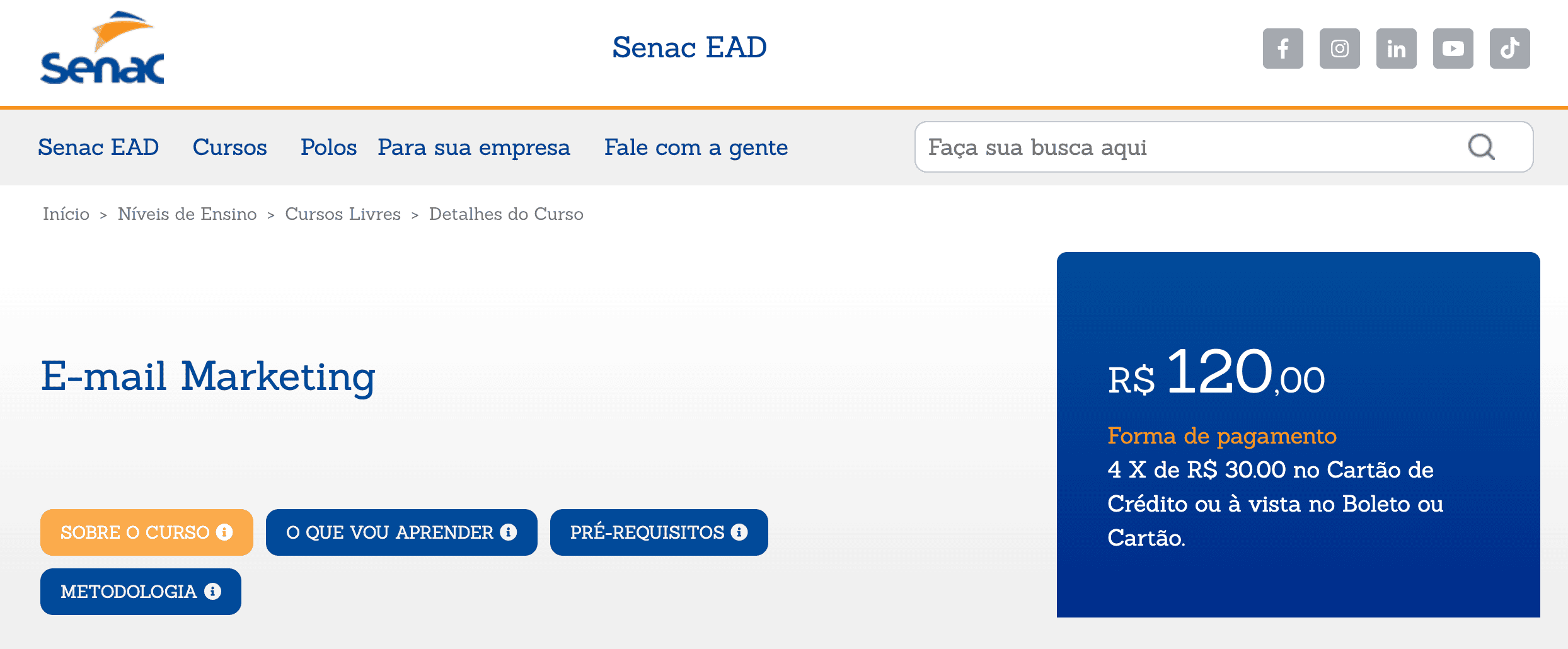 Curso de E-mail Marketing voltado para profissionais da &aacute;rea