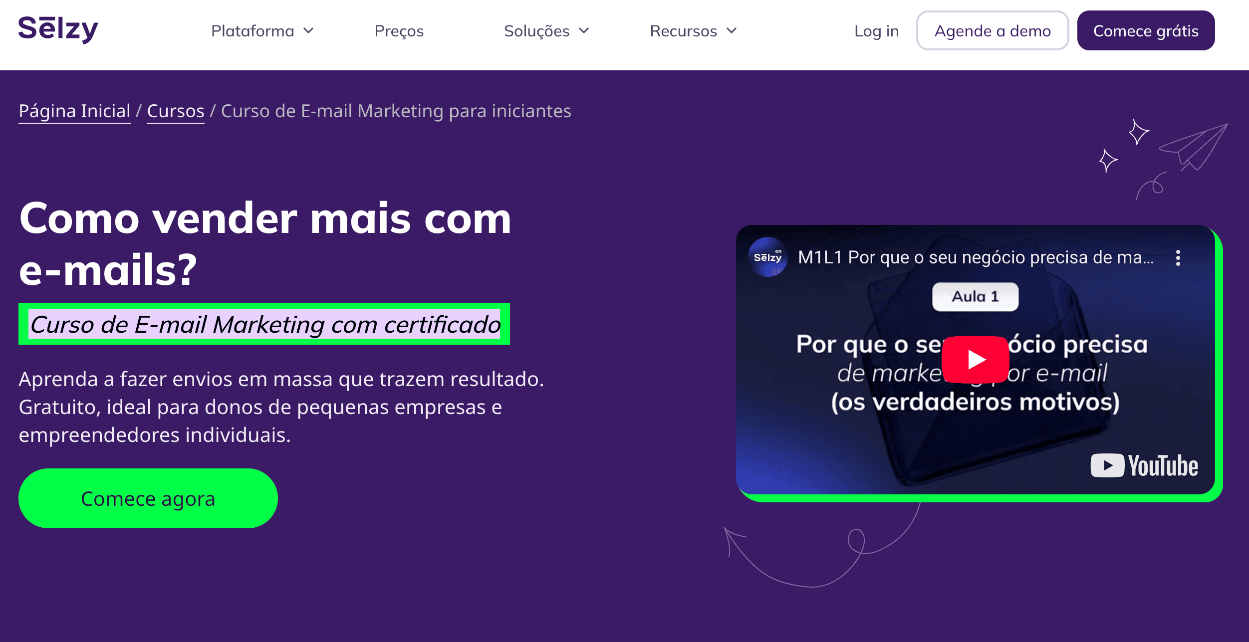 Curso de E-mail Marketing para o mercado brasileiro