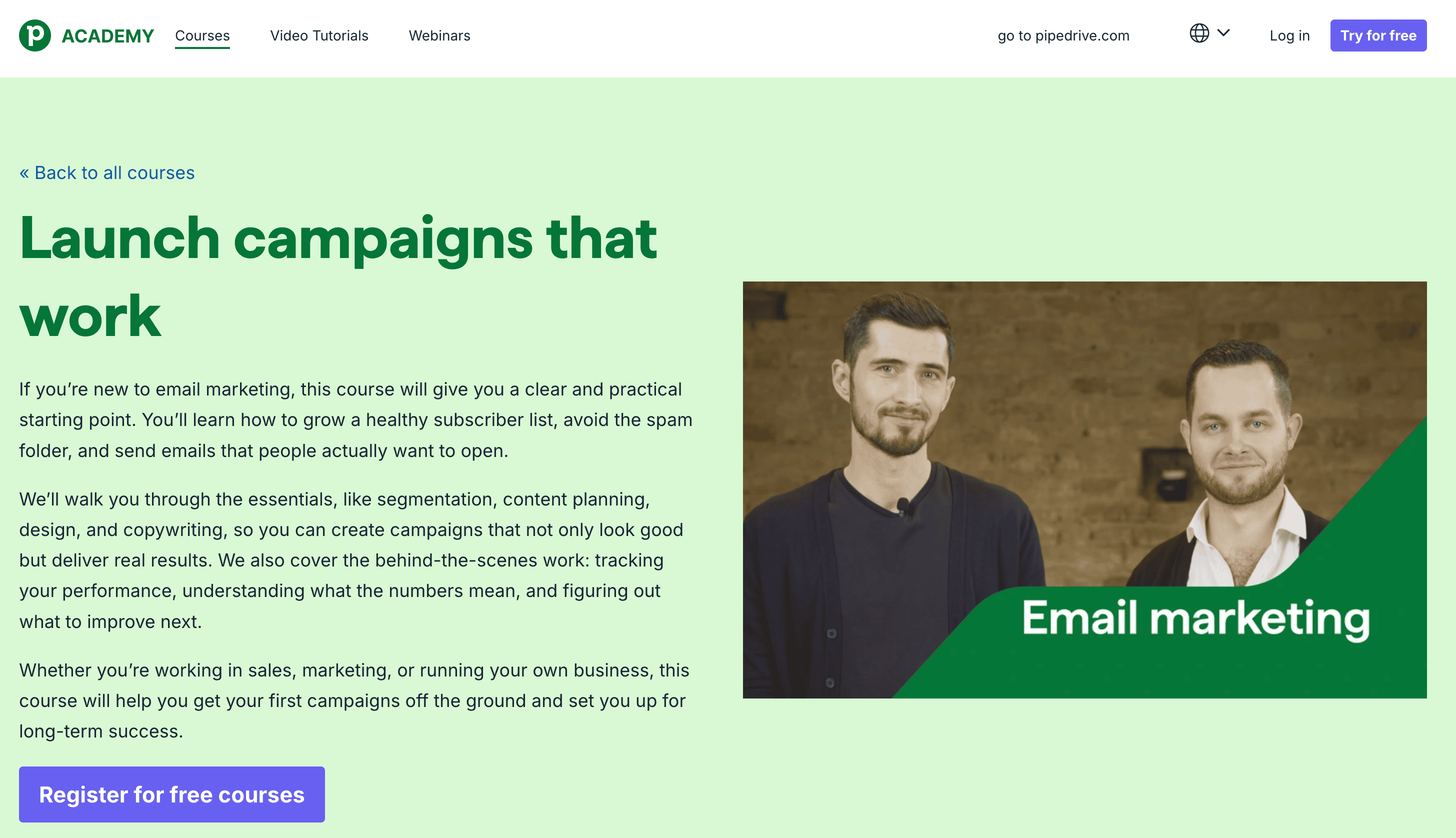 Curso de E-mail Marketing com legendas em portugu&ecirc;s