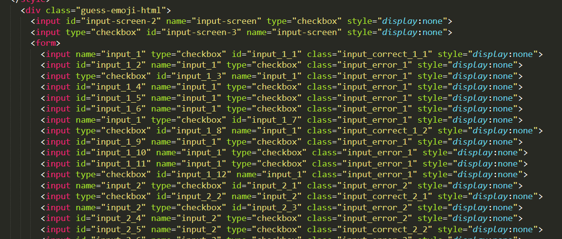 Emoji-related input code