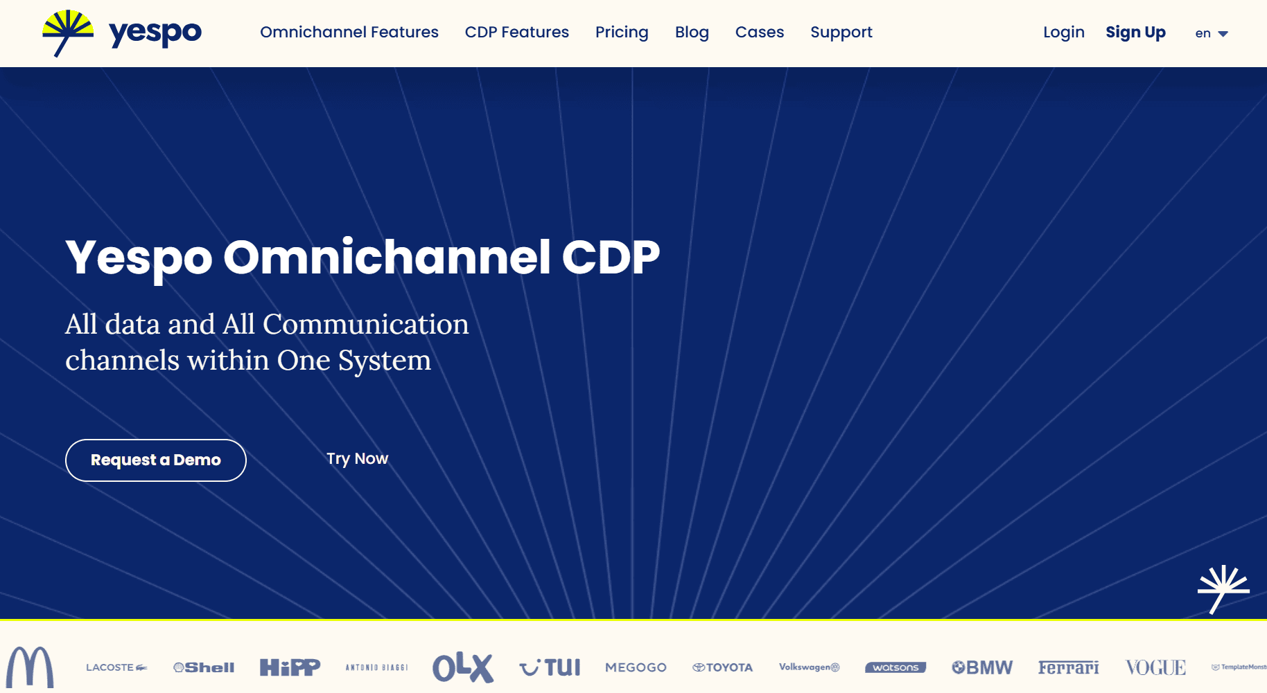 Yespo omnichannel CDP Yespo omnichannel CDP