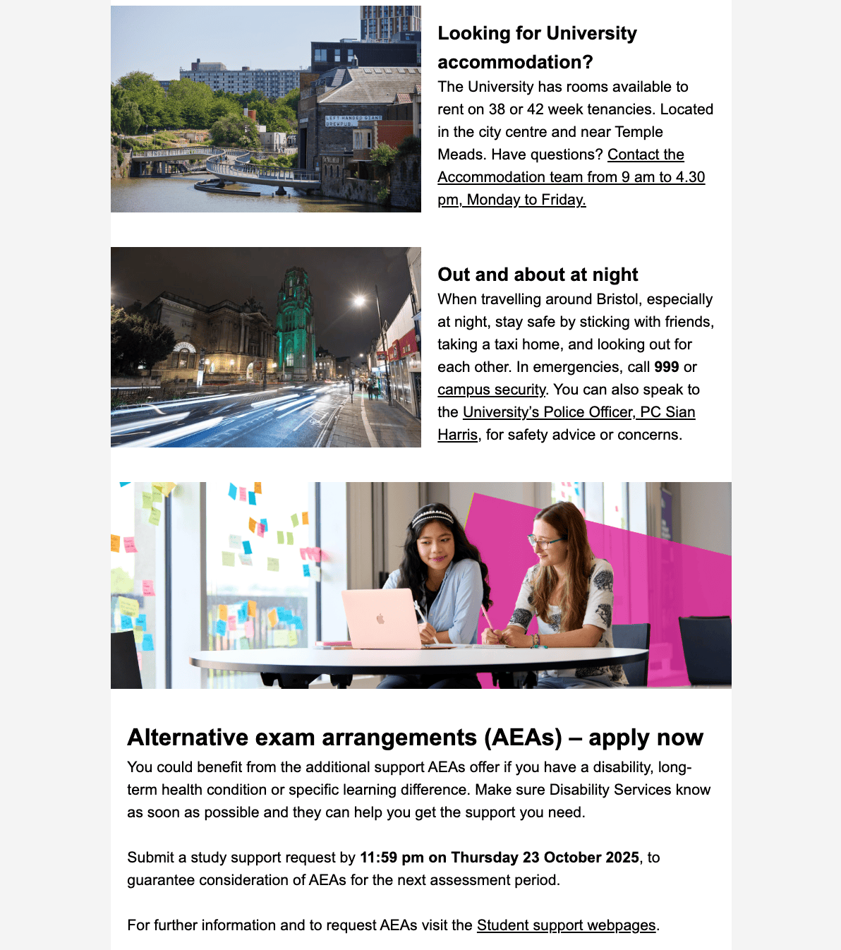 University newsletter example for your email strategies University newsletter example for your email strategies