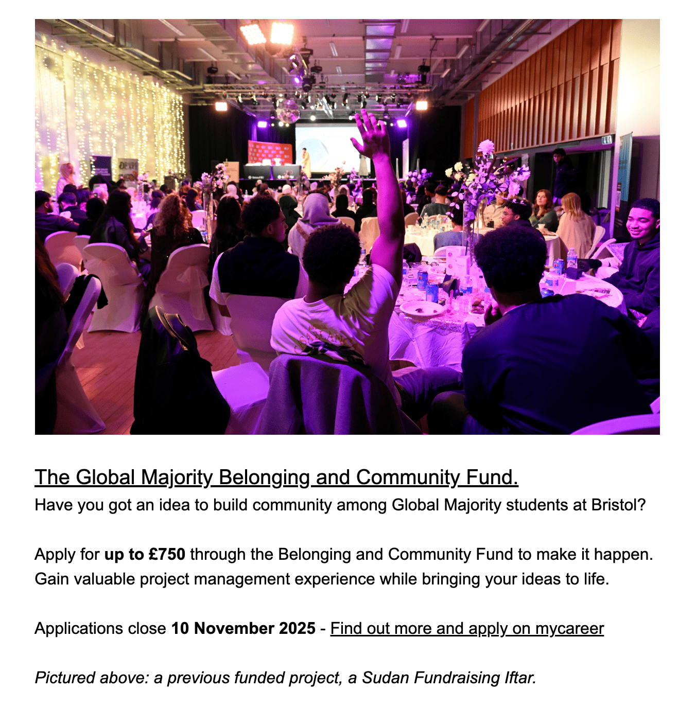 Fundraising email from a university example to strengthen your email marketing efforts Fundraising email from a university example to strengthen your email marketing efforts