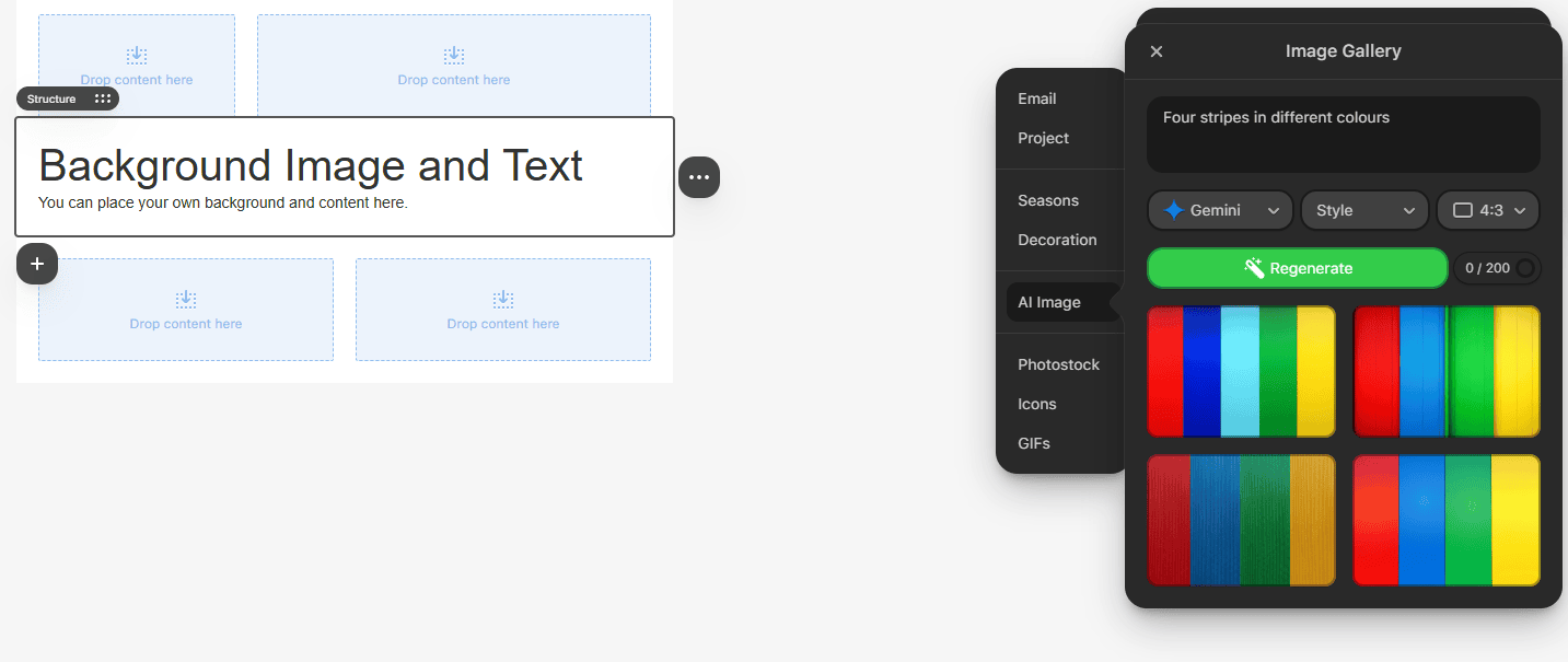 GenAI results GenAI results