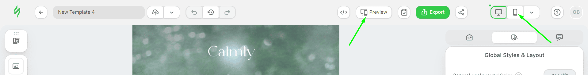 Where to find a preview for your email Where to find a preview for your email