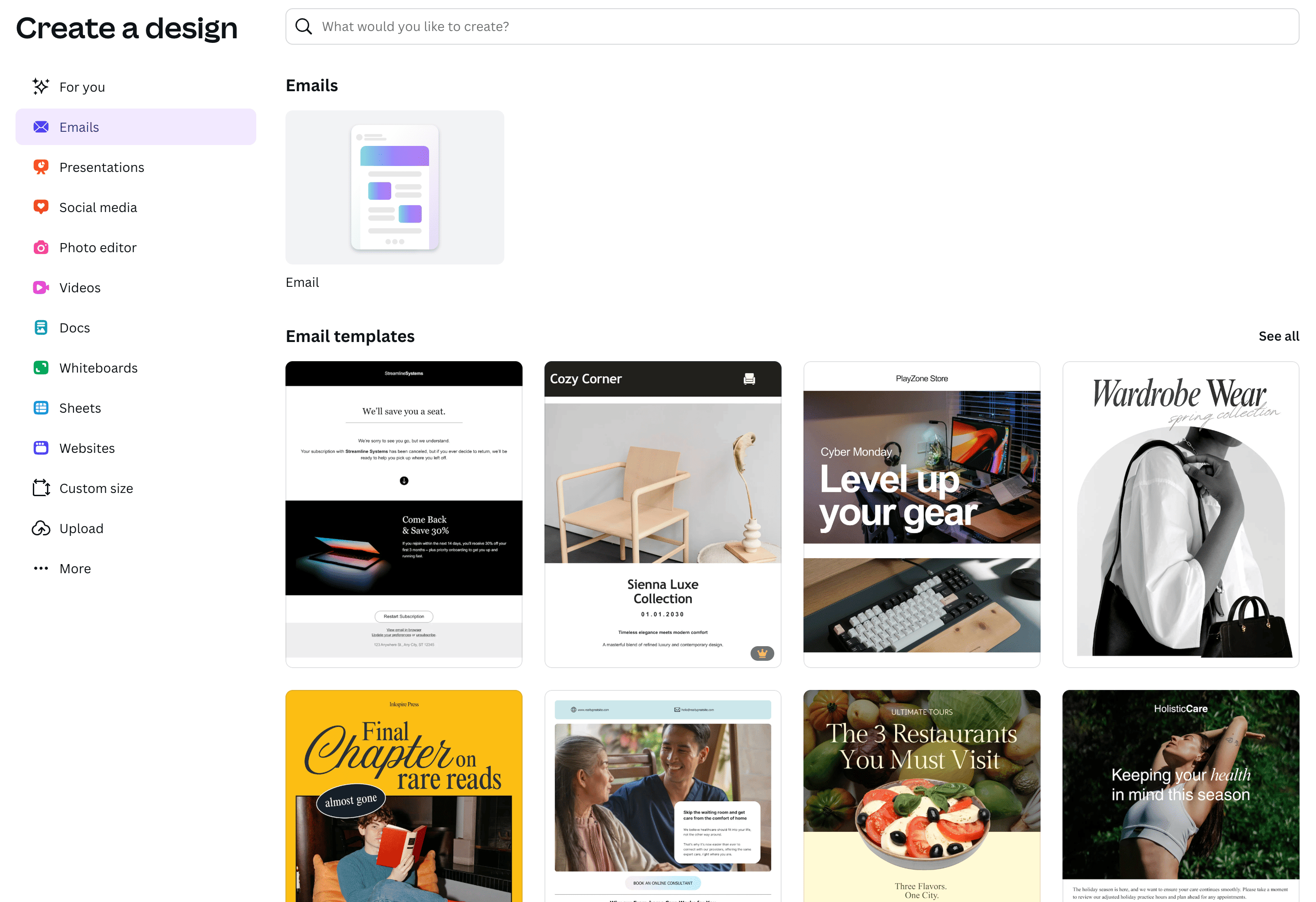 Canva email design editor Canva email design editor