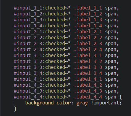 Selected emoji styles code