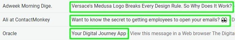 Прямий рядок теми в листах для дотримання email-етикету Прямий рядок теми в листах для дотримання email-етикету