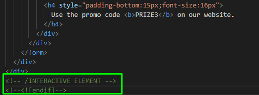 Important fallback version line