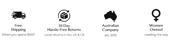 Black and white email from Belle & Bloom Black and white email from Belle & Bloom