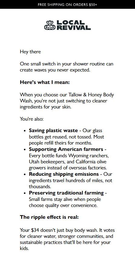 Example of an email with bullet points Example of an email with bullet points