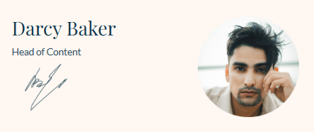 Exemplo de banner de assinatura de e-mail