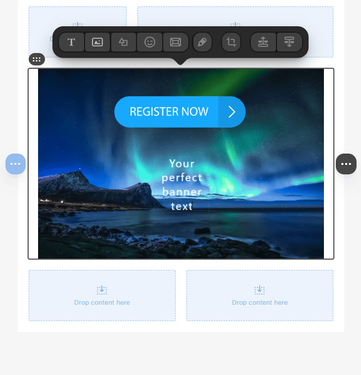 Novo texto do banner