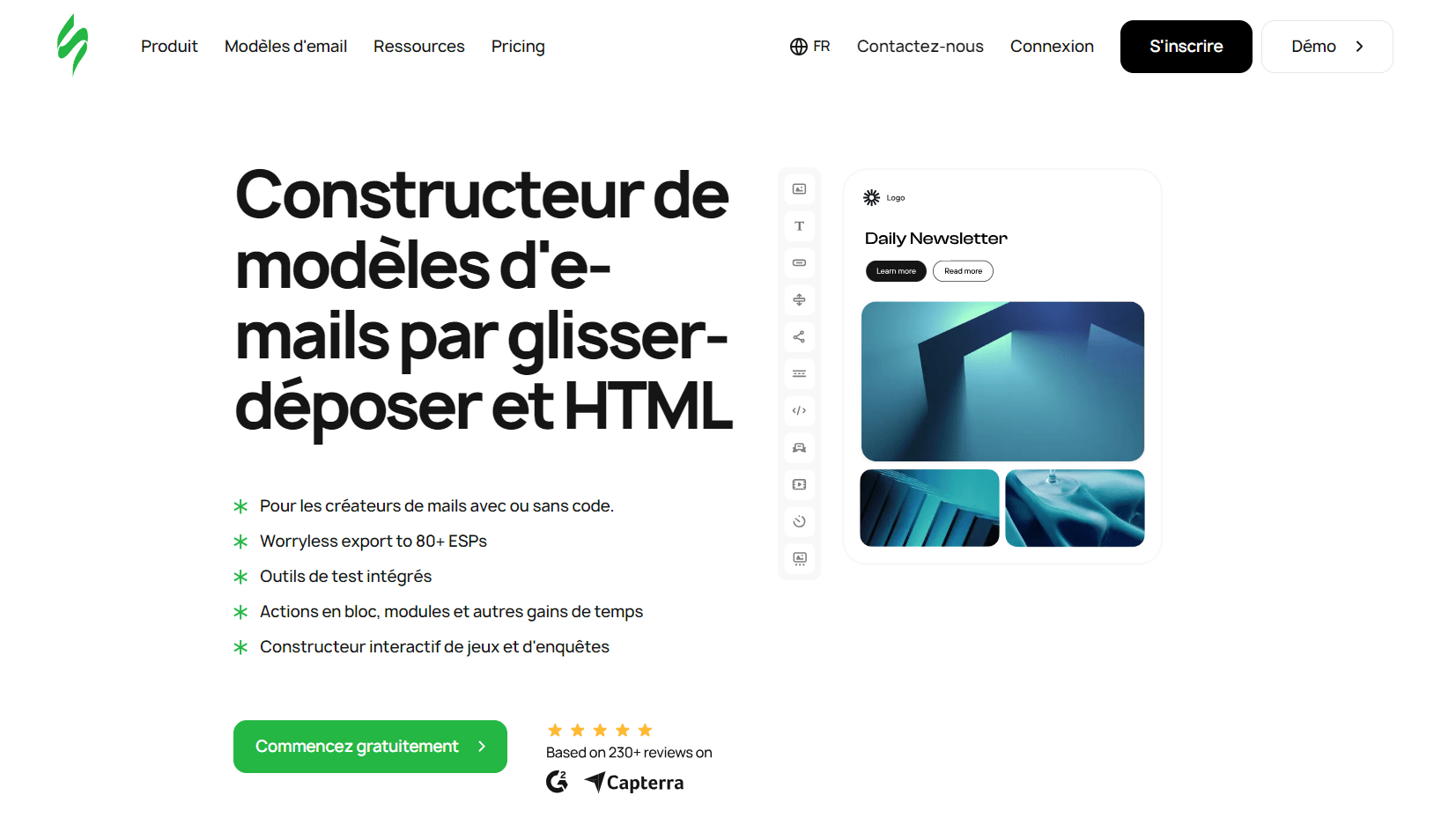 Constructeur de modèles d'email Stripo