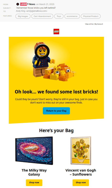 Example of a follow-up email