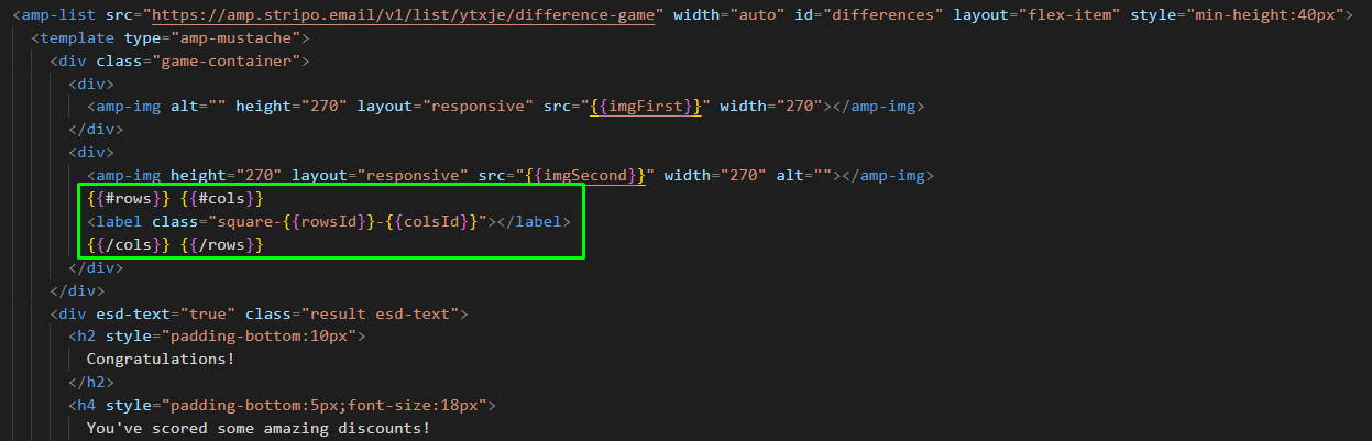 Splitting elements to clickable and non-clickable