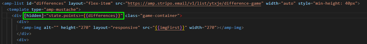 Code for hiding the game