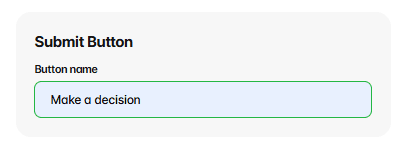 Adding a submit button