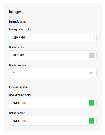 Tweaking images design