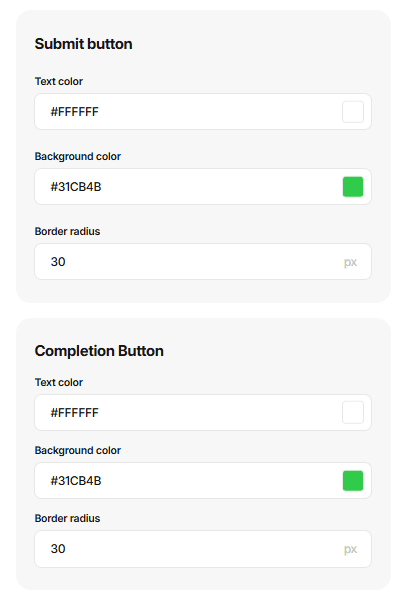 Tweaking buttons design