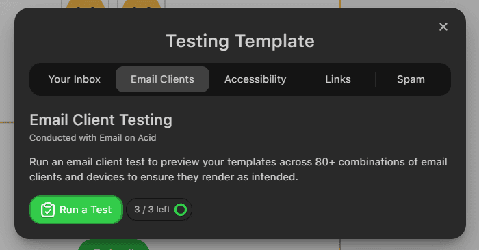 Email on Acid testing