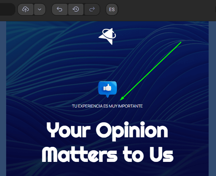 Translation loaded from your JSON file