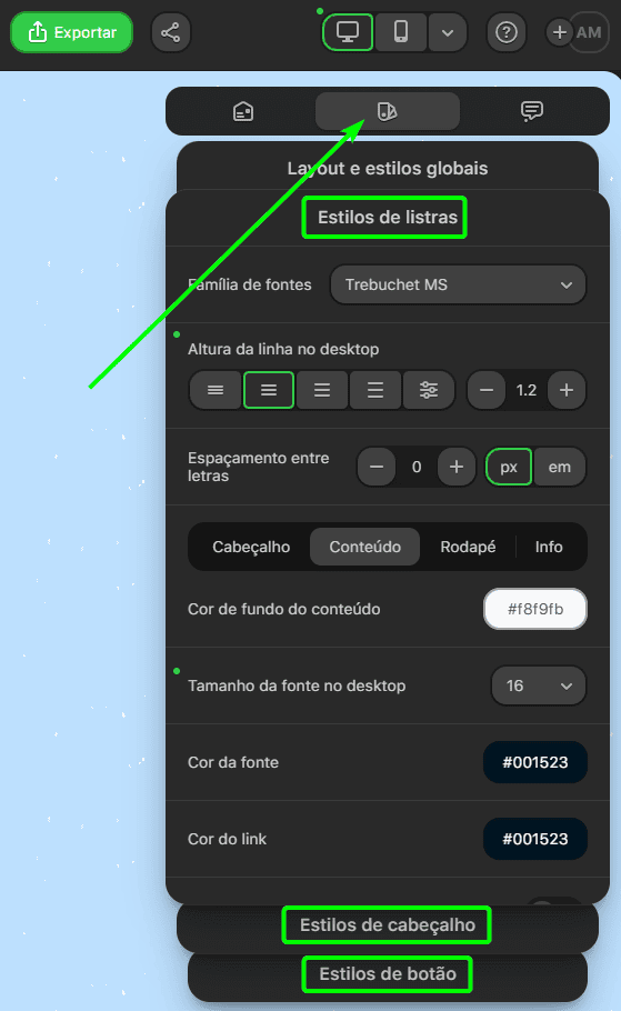 Defina seus espa&ccedil;amentos entre linhas aqui