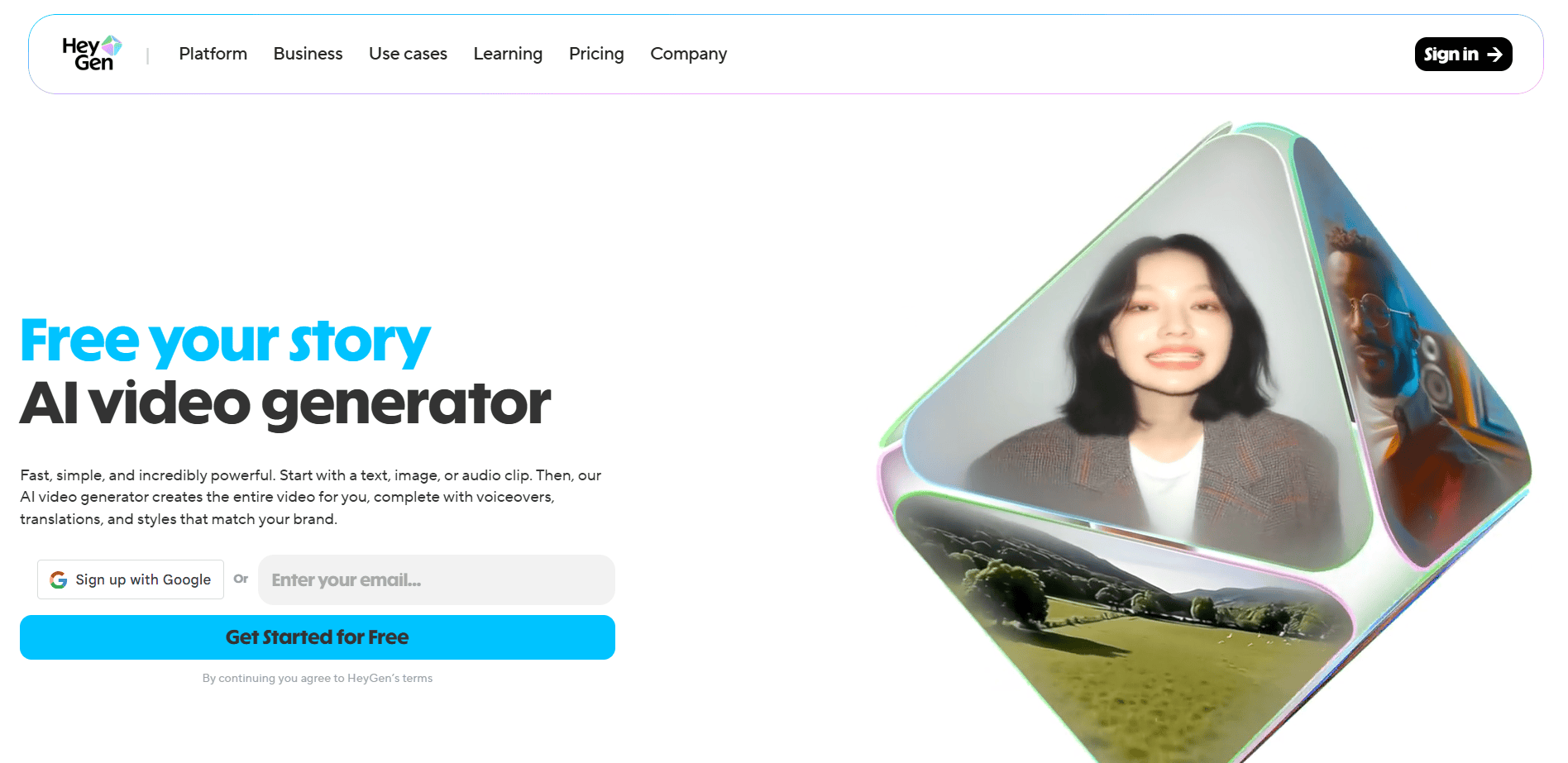 HeyGen _ Transforming email marketing with video