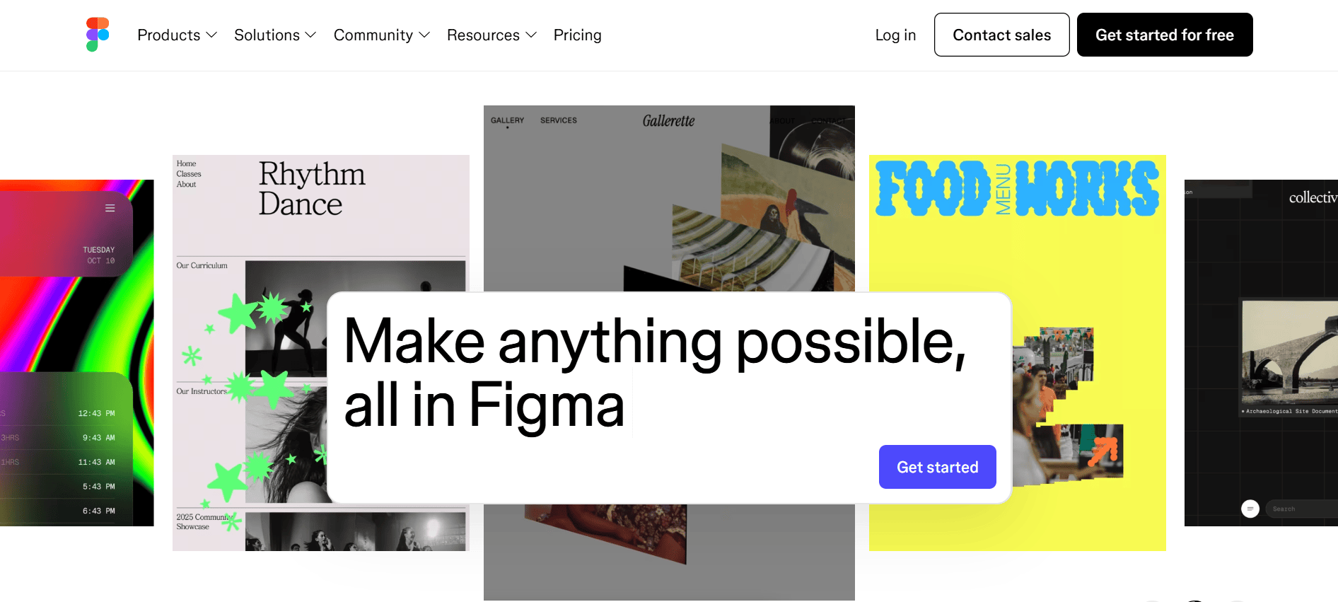 Figma main page