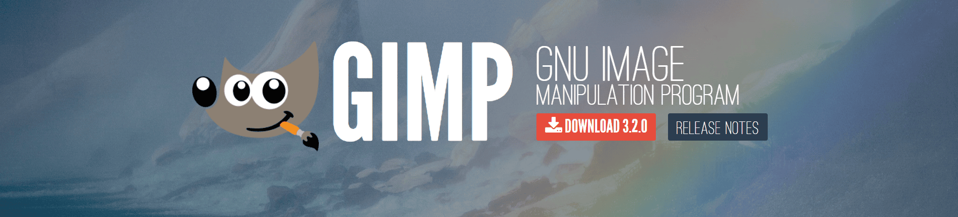 GIMP main page