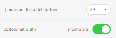 Larghezza e-mail standard per i pulsanti Larghezza e-mail standard per i pulsanti
