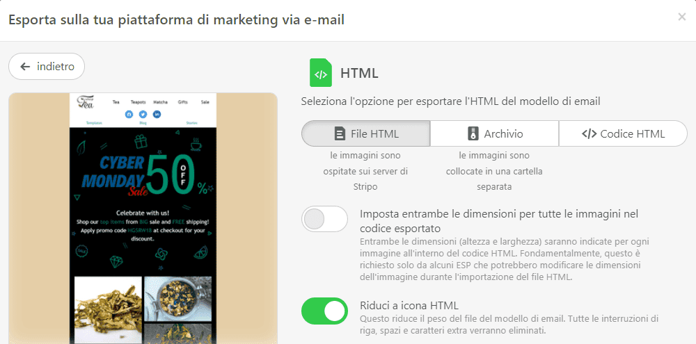 Ridurre al minimo il codice HTML delle tue e-mail Ridurre al minimo il codice HTML delle tue e-mail