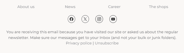 Modelo de bot&otilde;es de redes sociais