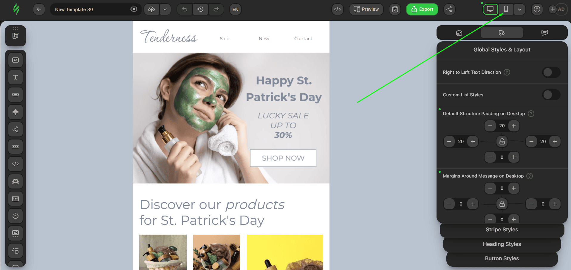 Op&ccedil;&atilde;o de visualiza&ccedil;&atilde;o mobile