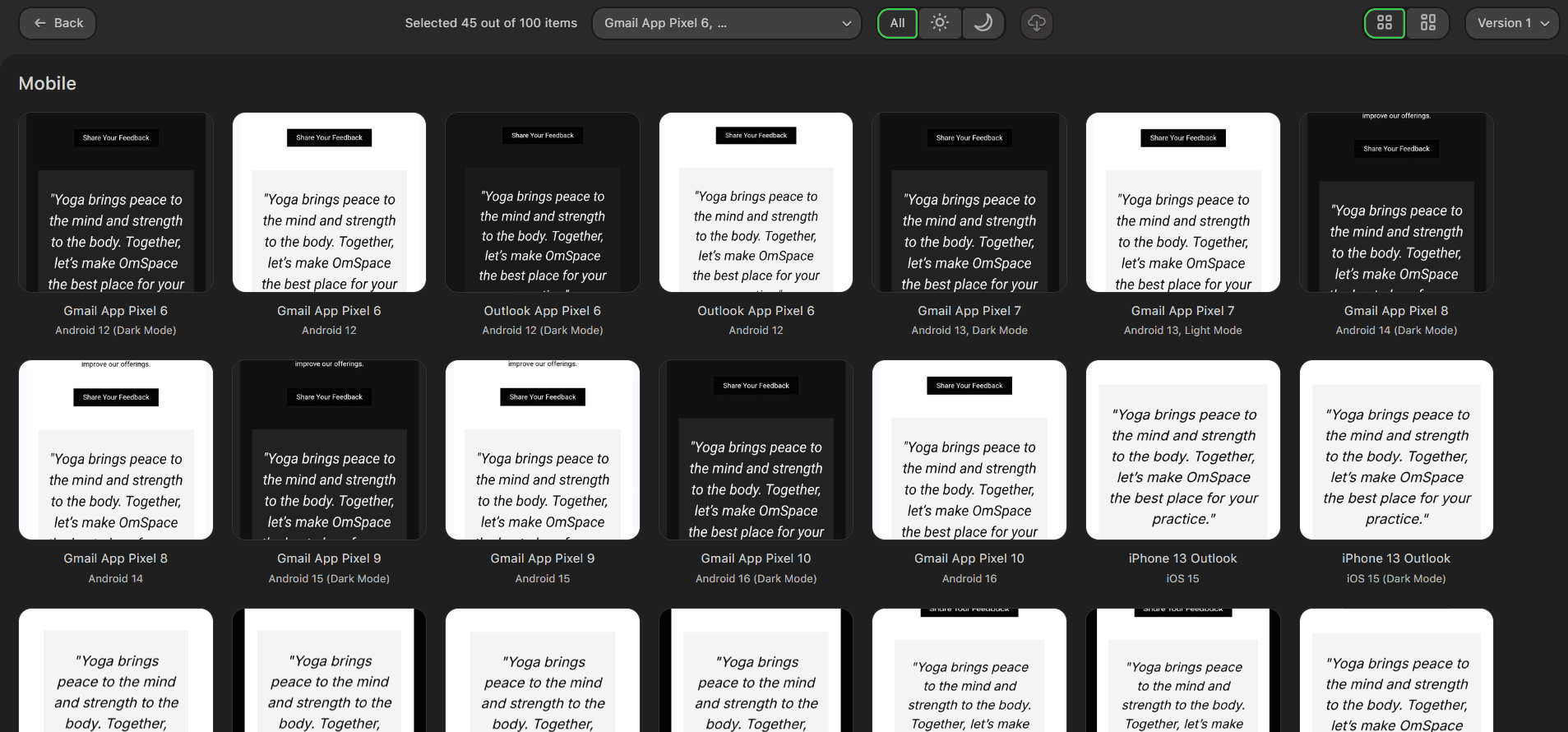 Teste de e-mail com integra&ccedil;&atilde;o Email on Acid