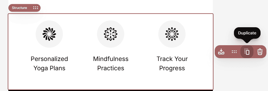 Op&ccedil;&atilde;o Duplicar