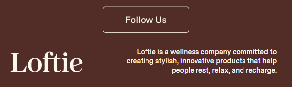 Приклад футера