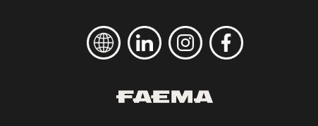 Приклад футера з іконками соцмереж у листі