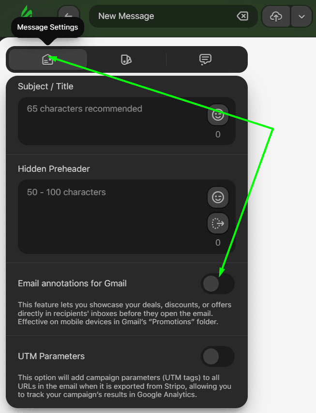 Email annotations for Gmail